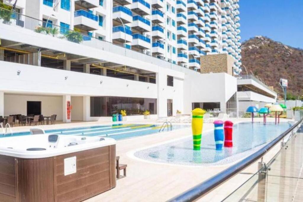 Servicio Personal De Cocina Incluido - Apartamento Santa Marta Samaria - 3Beds, 4Baths, Cabo Tortuga Eksteriør bilde